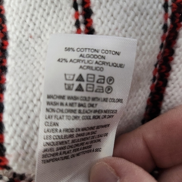 Lucky Brand Red Striped Sweater - Picture 12 of 13
